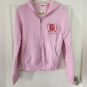 PINK Anchor Embellished Hoodie